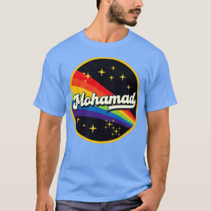 Camiseta Mohamad Rainbow No Space Vintage Style