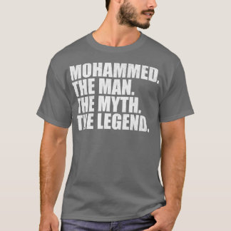 Camiseta Mohammed Nome Mohammed Nome dado