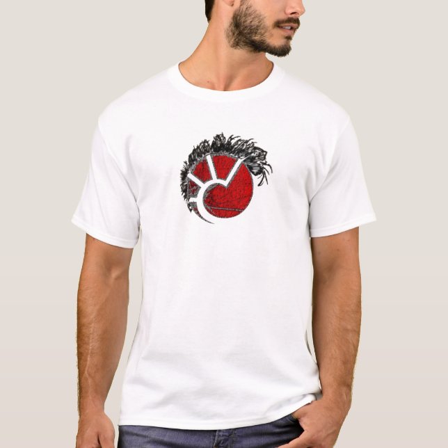 Camiseta Mohawk de Minmatar do punk da véspera (Frente)