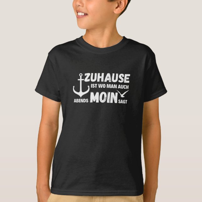 Camiseta Moin Home North Sea Water (Frente)