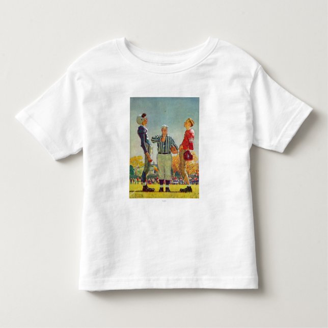 Camiseta Moin Toss por Norman Rockwell (Frente)