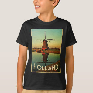 Camiseta Moinho de vento de Holland