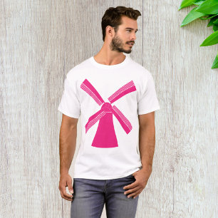 Camiseta Moinho de Vento Rosa
