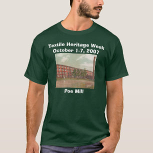 Camiseta Moinho do ponto de entrada/T da semana herança de