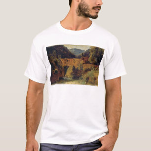 Camiseta Moinho no vale perto de Amalfi, 1829