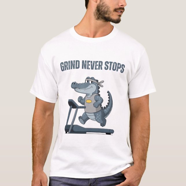 Camiseta Moinho Nunca Para (Frente)