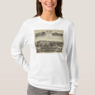 Camiseta Moinhos e residências em Kansas