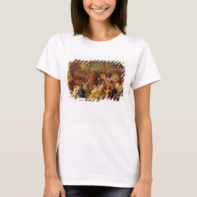 Camiseta Moisés e a Serpente Brasileira, c.1653-54 (óleo em (Frente)