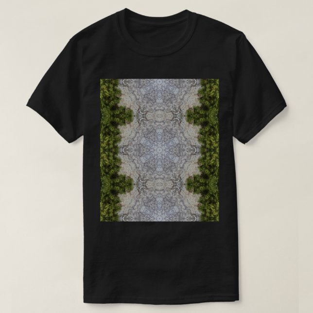 Camiseta Moisés Verdes e Arte da Terra (Frente do Design)
