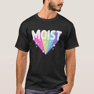 Camiseta Moist Meme Offensive Estranho Legal Humorou
