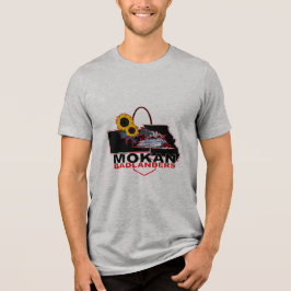 Camiseta MOKAN Badlanders Mens Cinza