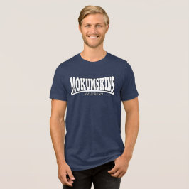 Camiseta Mokumskins blauw wit