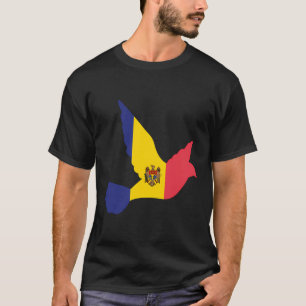 Camiseta Moldávia — Sinalizador Moldávia