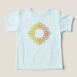 Camiseta Moldura Ornamentada Vintage Fronteira Decorativa E