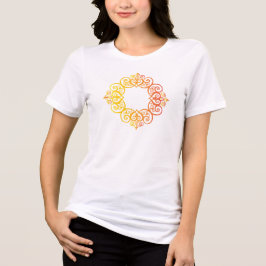 Camiseta Moldura Ornamental Vintage Borda Decorativa Elegan