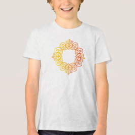 Camiseta Moldura Ornamental Vintage Borda Decorativa Elegan
