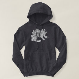 Camiseta Mole Axolote - Camisola de Capuz - BRANCO
