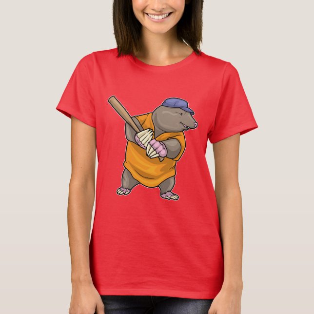 Camiseta Mole Baseball Baco (Frente)