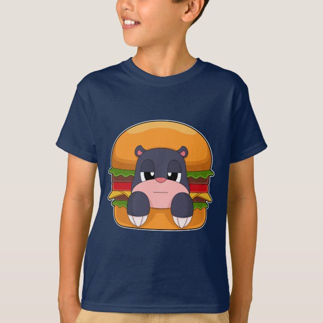 Camiseta Mole Cheeseburger (Frente)