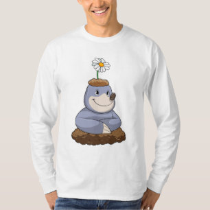 Camiseta Mole com Daisy Flower