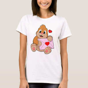 Camiseta Mole com Envelope Cardíaco