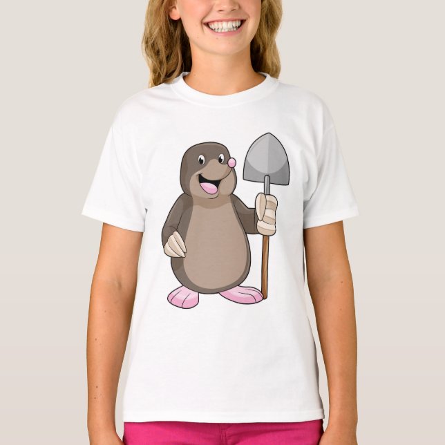 Camiseta Mole com pá (Frente)