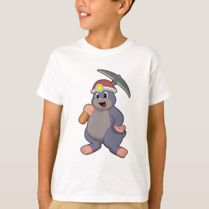 Camiseta Mole com picaxe