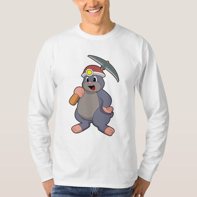 Camiseta Mole com picaxe (Frente)