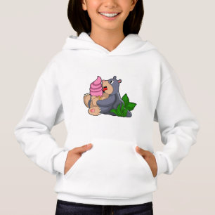 Camiseta Mole com sorvete Waffle