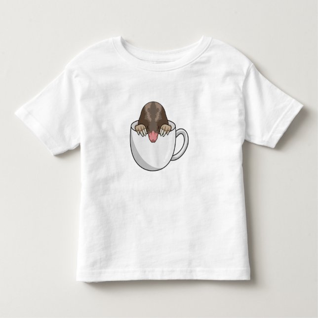 Camiseta Mole com Taça de Café (Frente)