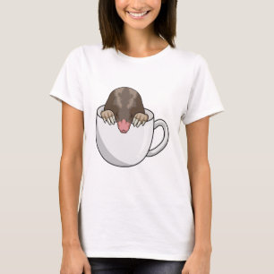 Camiseta Mole com Taça de Café