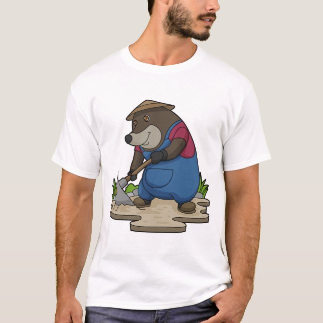 Camiseta Mole como agricultor (Frente)