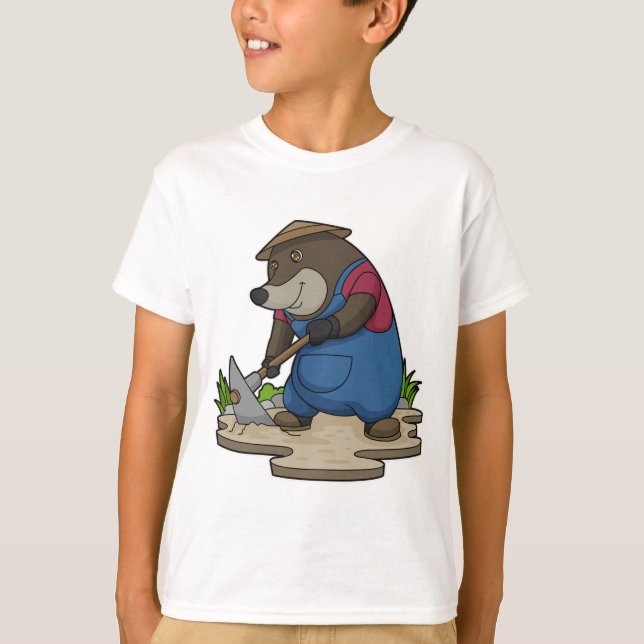 Camiseta Mole como agricultor (Frente)
