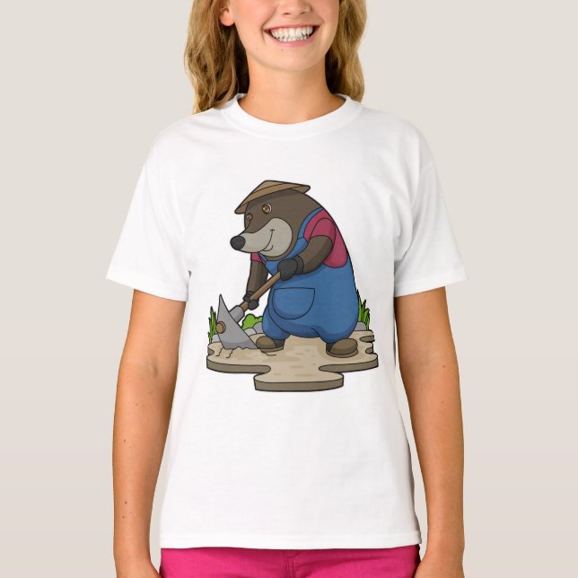 Camiseta Mole como agricultor (Frente)