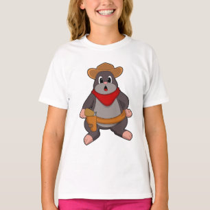 Camiseta Mole como Cowboy