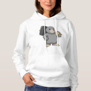 Camiseta Mole como Handyman com Hammer