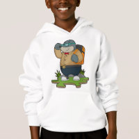 Mole como Hiker com Backpack