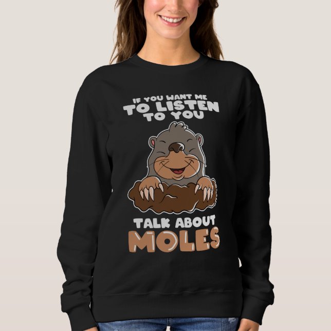 Camiseta Mole Day Funny Mole fala sobre Mole (Frente)