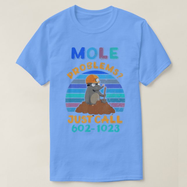 Camiseta Mole Day Mole Problems Just Call Avogadros Number  (Frente do Design)
