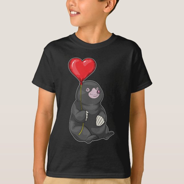 Camiseta Mole Heart Balloon (Frente)