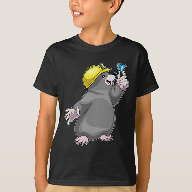 Camiseta Mole Miner Jewel Mining (Frente)