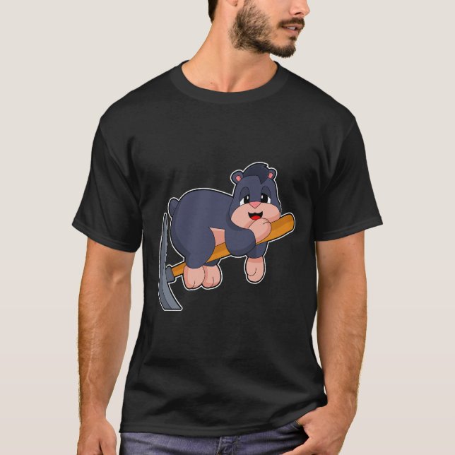 Camiseta Mole Miner Pickaxe (Frente)