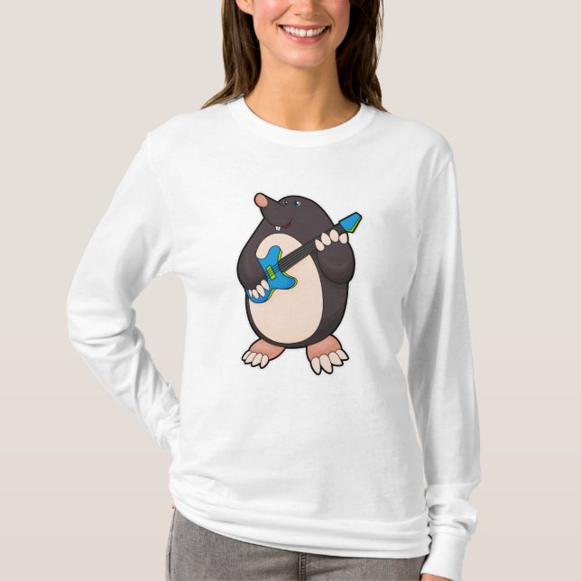 Camiseta Mole na Música com Violão (Frente)