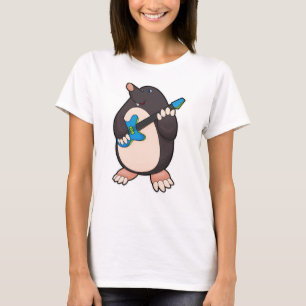 Camiseta Mole na Música com Violão