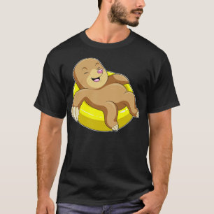 Camiseta Mole Nadando com Lifebuoy