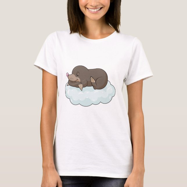 Camiseta Mole on Clouds (Frente)