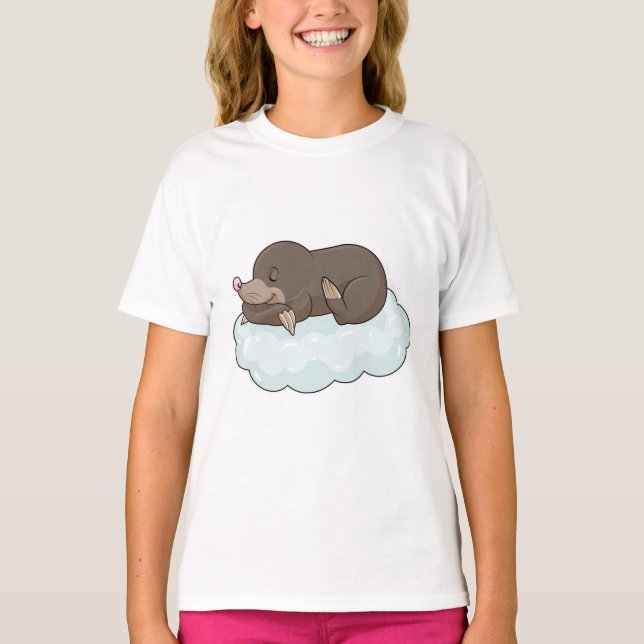 Camiseta Mole on Clouds (Frente)