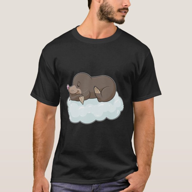 Camiseta Mole on Clouds (Frente)