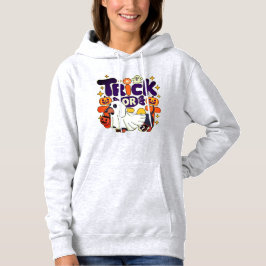 Camiseta Mole ou Doce Capuz de Halloween