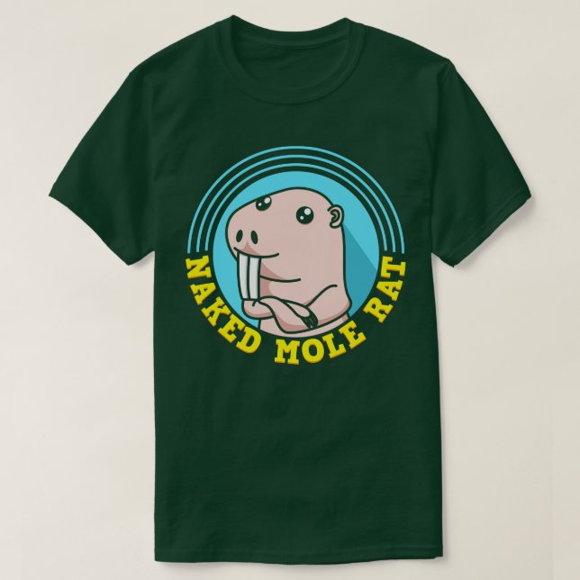 Camiseta Mole Rat (Frente do Design)